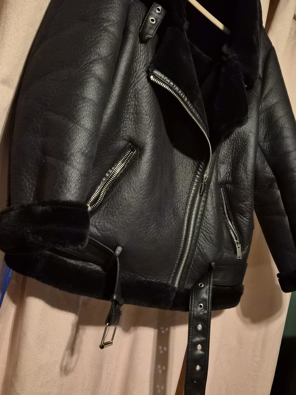 Faux Leather Jacket - Picture 3 of 8